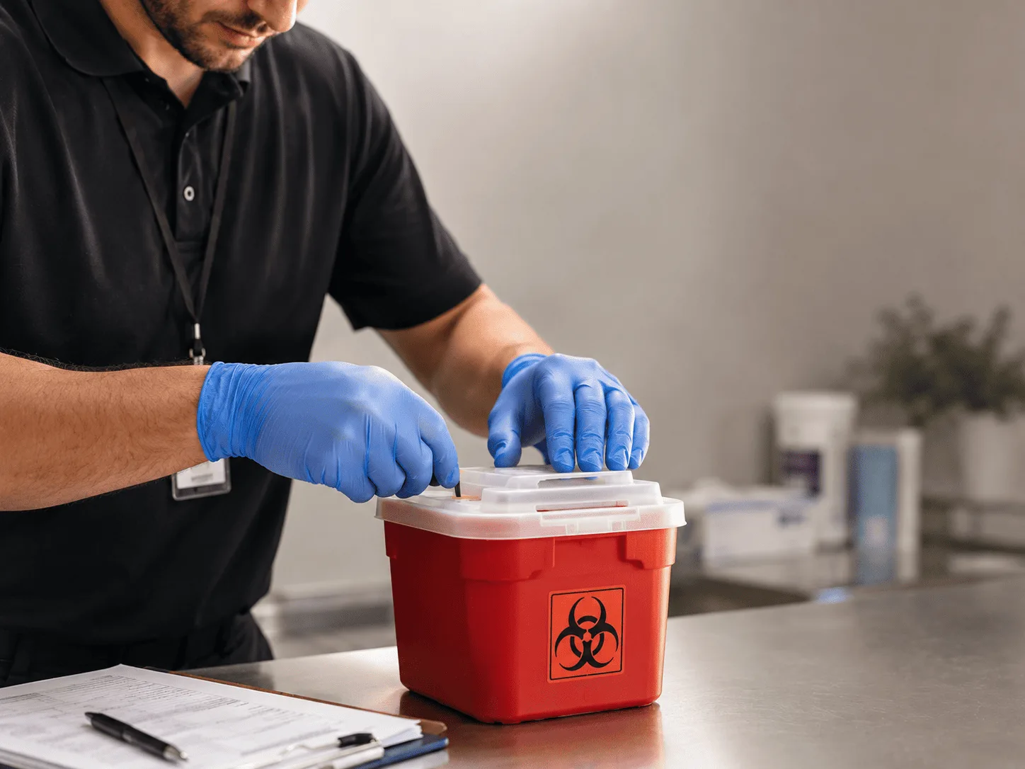 Why choose Sharps Waste Disposal in Hunter, KS